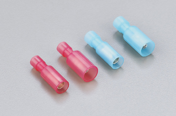 子弹形公、母全绝缘端头(尼龙)